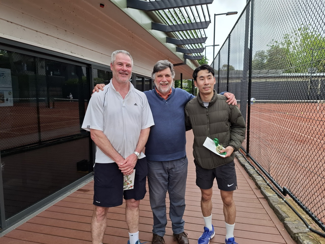 Nima Roshan 2025 Singles Club Championship Results - Canterbury Tennis Club
